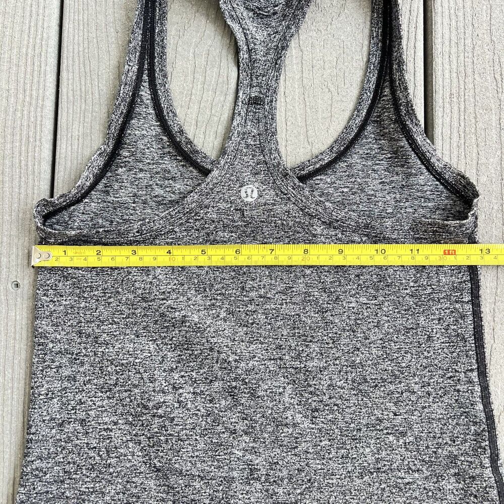Lululemon Gray Tank Top-Size 4 - Picture 4 of 4